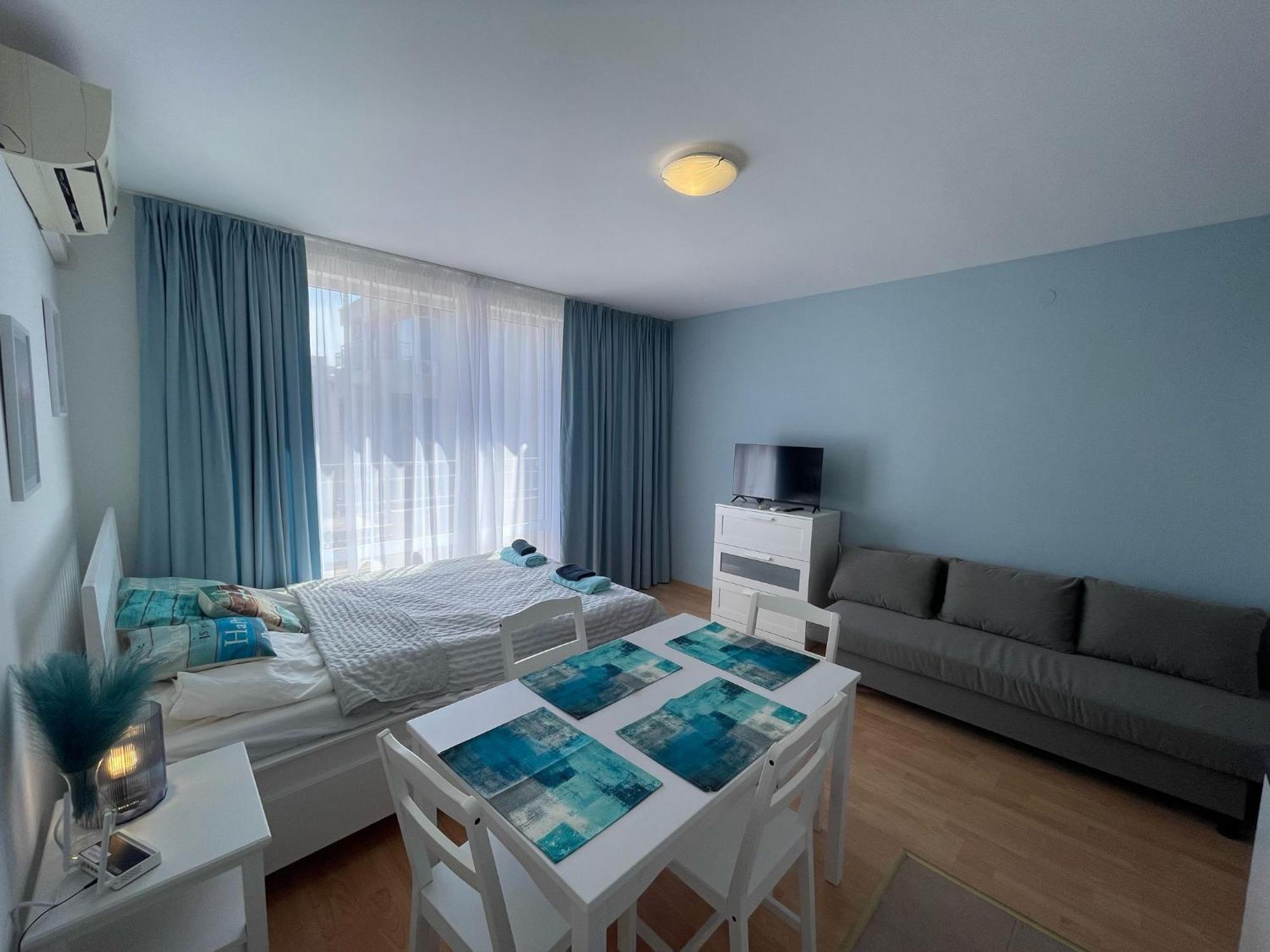 Nessebar Fort Club - Prestige Apartments Pantai Sunny Bagian luar foto